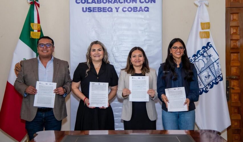 Lee más sobre el artículo El Marqués fortalece la atención emocional y preventiva de estudiantes con convenio con USEBEQ y Cobaq