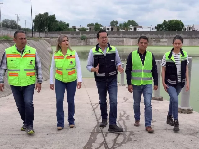 Chepe Guerrero supervisa funcionamiento de cárcamos en Corregidora