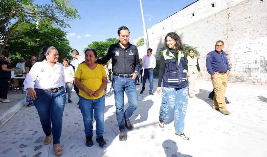 Lee más sobre el artículo Chepe Guerrero entregó obra de urbanización en Amp. Emiliano Zapata