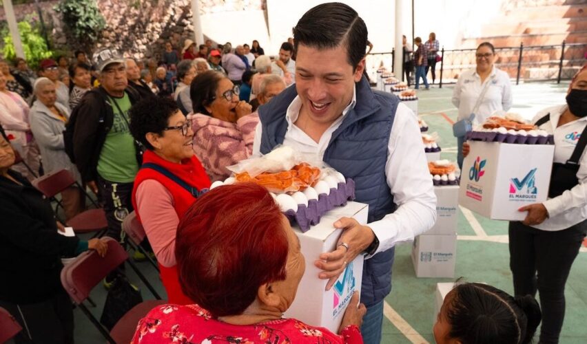 Lee más sobre el artículo Beneficiarán a más de 5 mil familias con apoyos alimentarios en El Marqués