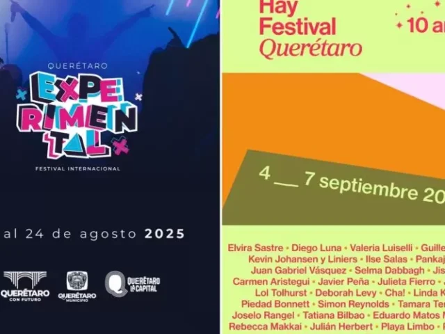 Querétaro Experimental y Hay Festival llegarán muy pronto a la capital