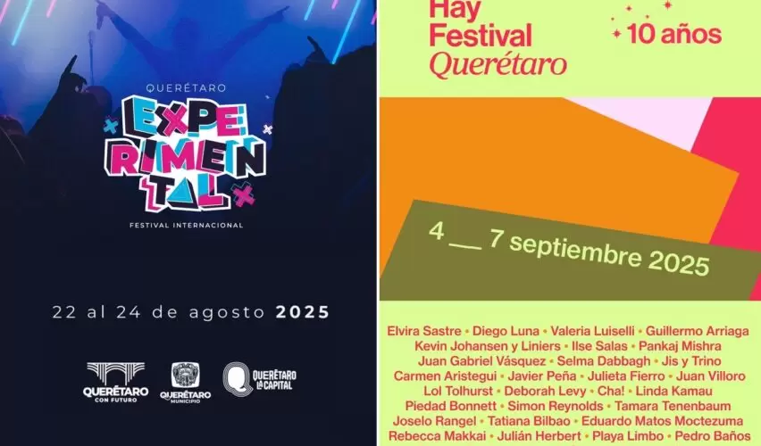 Lee más sobre el artículo Querétaro Experimental y Hay Festival llegarán muy pronto a la capital