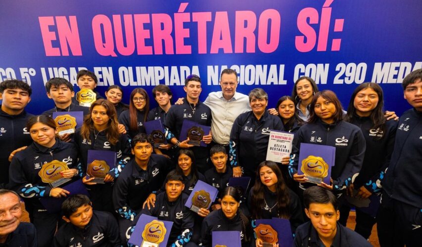 Lee más sobre el artículo Kuri celebra histórico quinto lugar de Querétaro en Olimpiada Nacional 2025