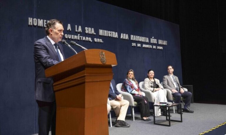 Lee más sobre el artículo Reconoce gobernador Kuri a la ministra Ana Margarita Ríos Farjat