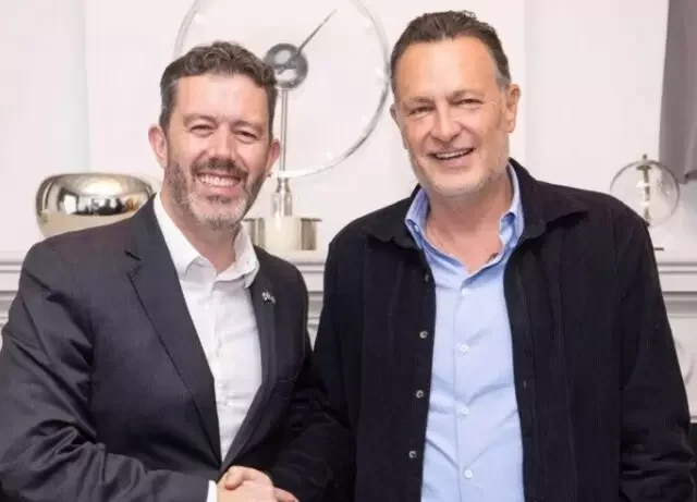 Se reúne Mauricio Kuri con el presidente de la American Society of México