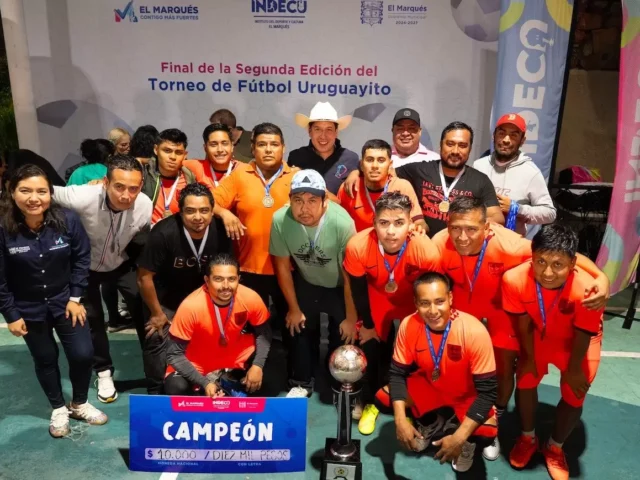 Con segundo Torneo Uruguayito, El Marqués promueve el deporte