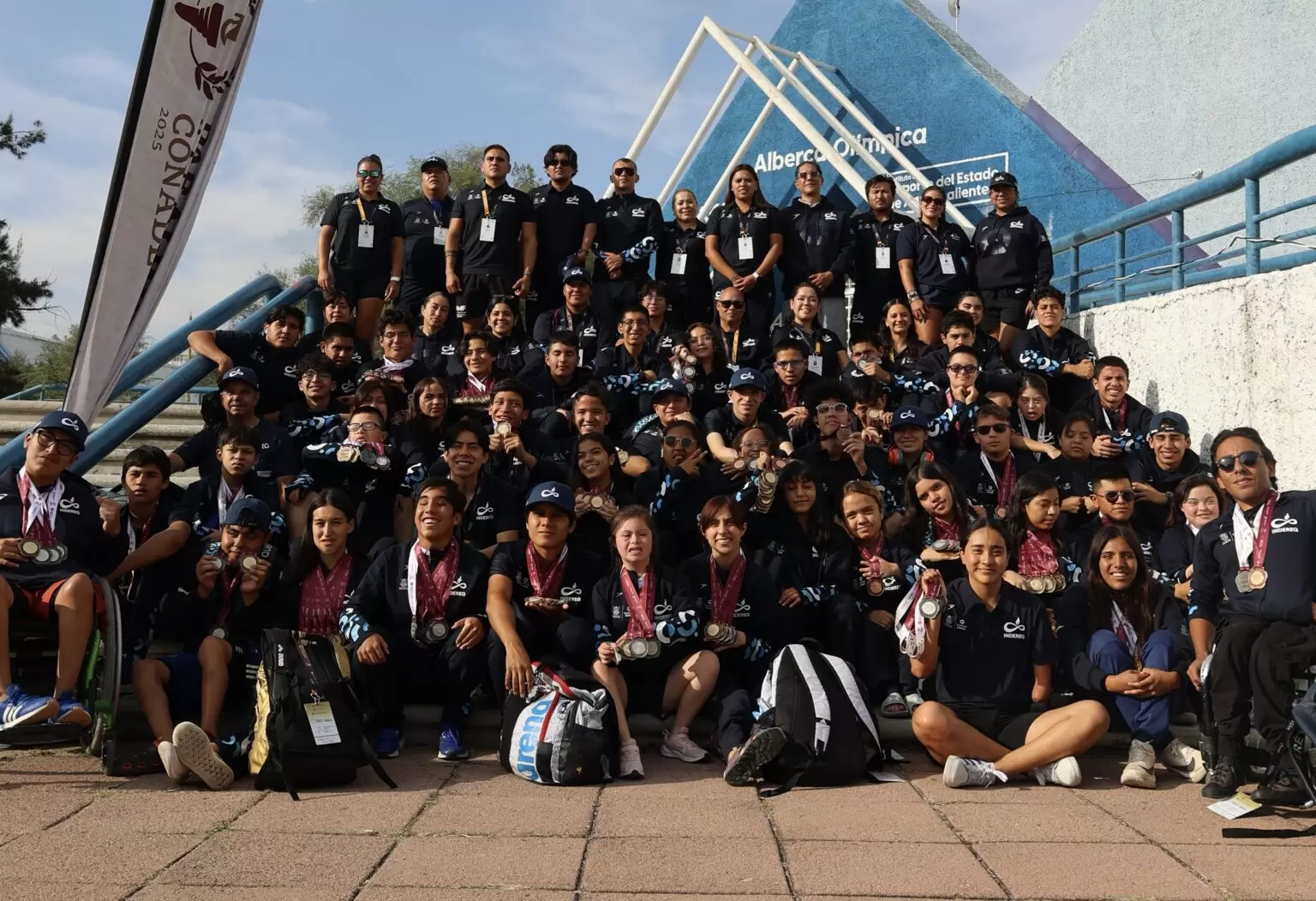 Lee más sobre el artículo Rompe paranatación queretana su récord en medallas de oro en Paralimpiada Nacional