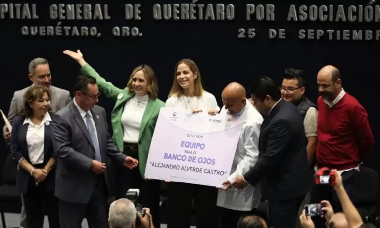 Lee más sobre el artículo Atestigua Car Herrera entrega de equipo para el Banco de Ojos Alejandro Alverde Castro