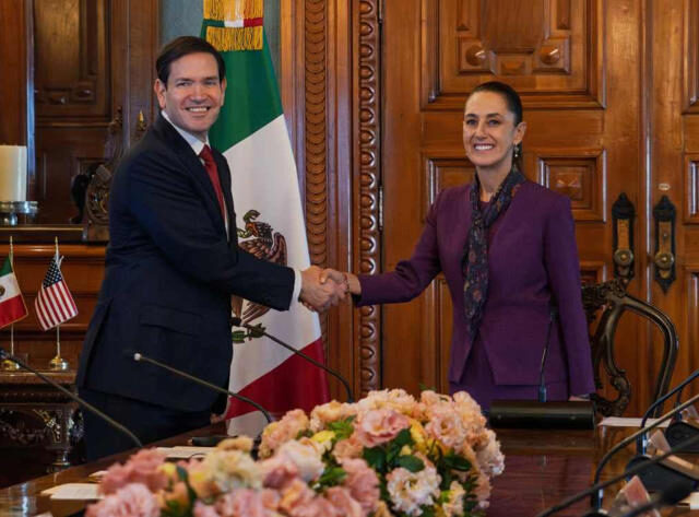 Reunión de Rubio y Sheinbaum