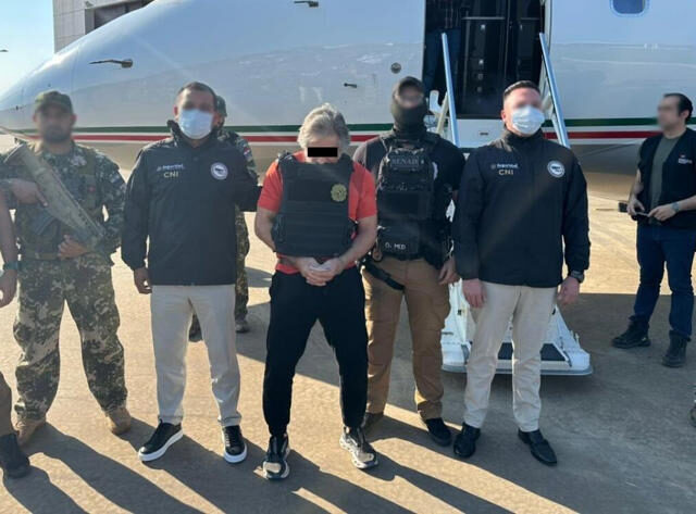 Realizan traslado de Hernán Bermúdez a México