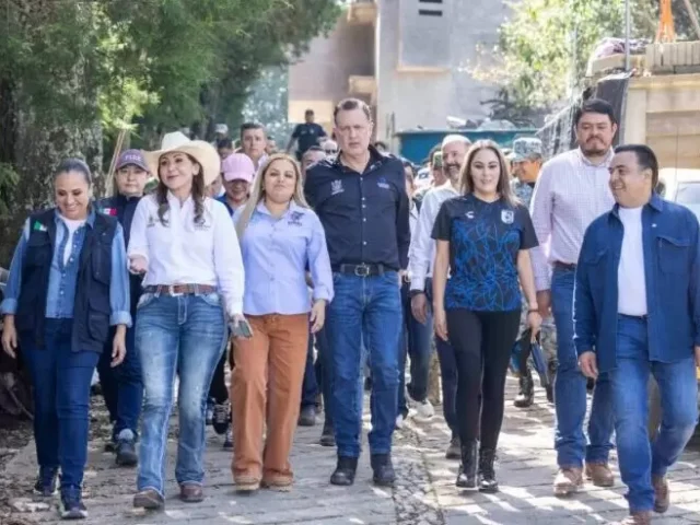 Arranca Kuri entrega de enseres domésticos a familias afectadas por lluvias en San Joaquín