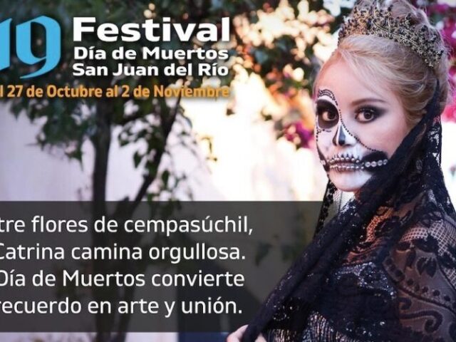 Convoca San Juan del Río a concursos de Plañideras, Catrinas y Marcha de los Muertos