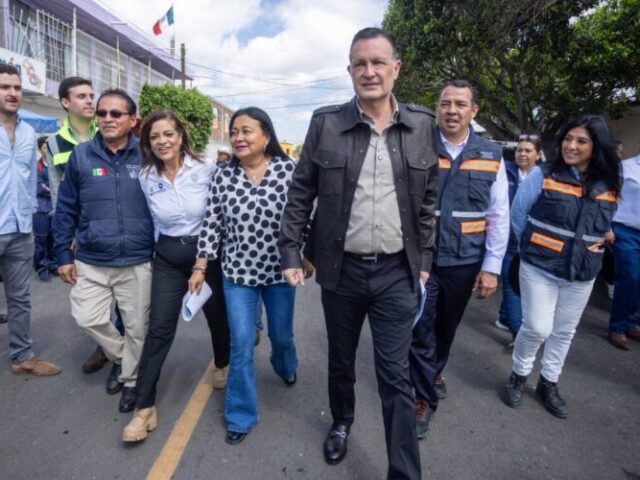 Entrega Mauricio Kuri obras en San Pedro Ahuacatlán