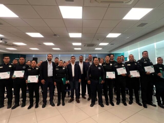 Fortalece Corregidora el liderazgo policial con capacitación en habilidades blandas
