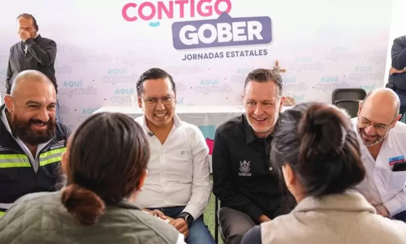 Lee más sobre el artículo Realizan Mauricio Kuri y Chepe Guerrero Jornada Aquí Contigo, en Candiles, Corregidora