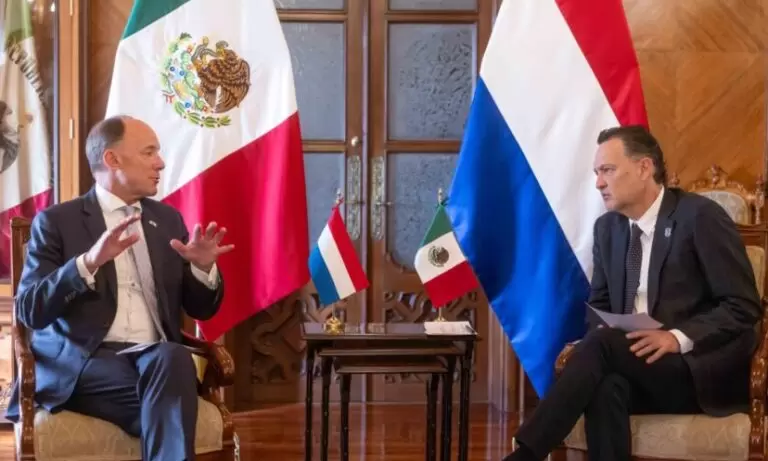 Lee más sobre el artículo Se reunió Kuri con embajador de Países Bajos en México