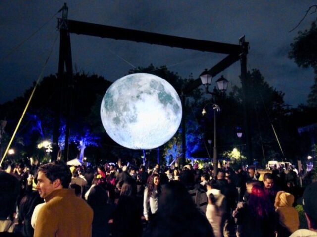 “La Luna llega a Querétaro” tuvo más de 400 mil espectadores
