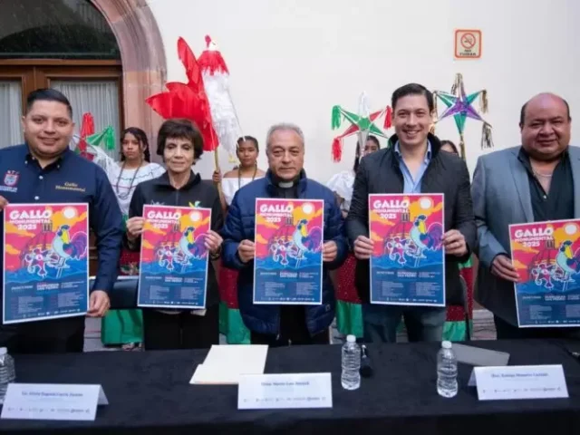 Presentaron fiesta del Gallo Monumental 2025