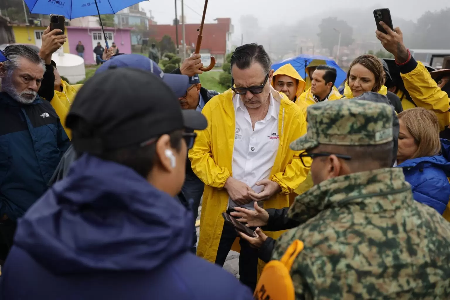 Lee más sobre el artículo Recorre Kuri zonas afectadas por las lluvias