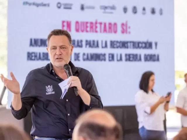 Destina Querétaro 100 mdp para reconstrucción de caminos en Sierra Gorda y Semidesierto