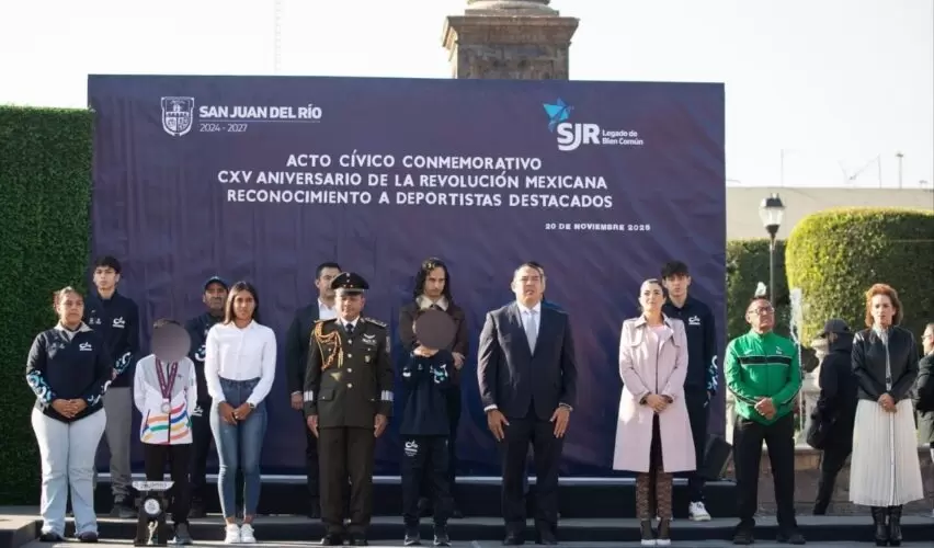 Lee más sobre el artículo Encabeza Roberto Cabrera Acto Cívico por 115 Aniversario de la Revolución Mexicana