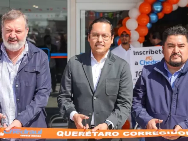 Inaugura Chepe Guerrero el nuevo Súper Chedraui en Corregidora