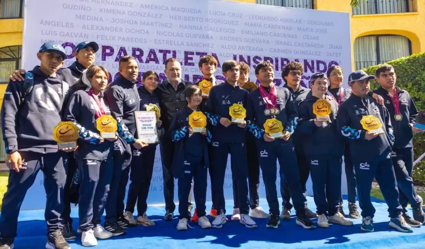 Lee más sobre el artículo Reconocen autoridades estatales a deportistas de Paralimpiada Nacional