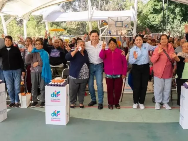 Despensas llegan a adultos mayores de La Cañada, El Socavón, La Trinidad y Saldarriaga