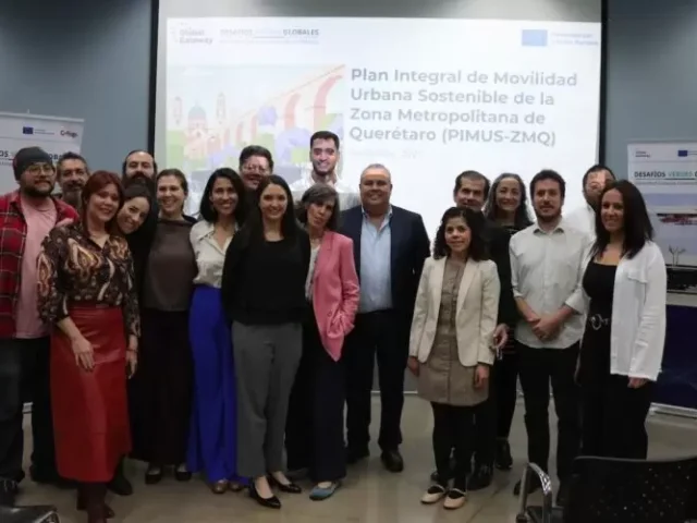 Unión Europea colabora con Querétaro para planificar transporte más eficiente y sostenible
