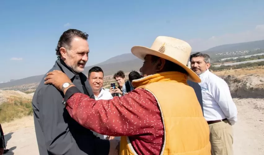 Lee más sobre el artículo Supervisa Mauricio Kuri avance en la tercera celda del relleno sanitario de Huimilpan