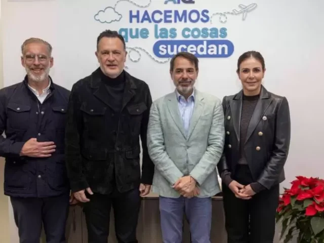Llega primer vuelo de la ruta Querétaro – Madrid
