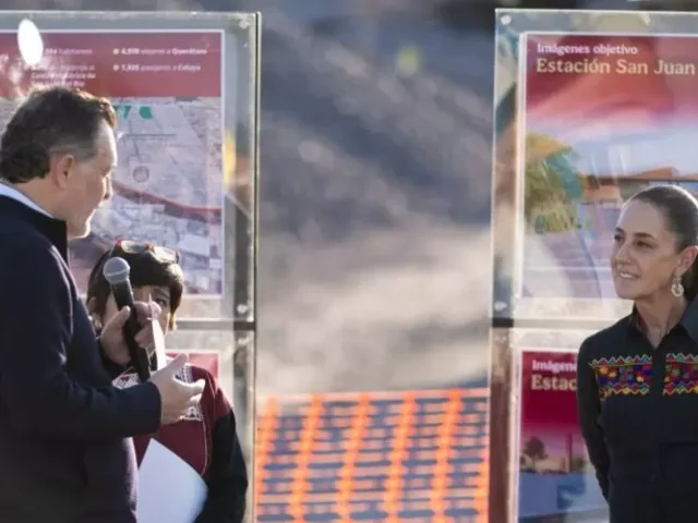 Avanza sin contratiempos la construcción del tren México-Querétaro