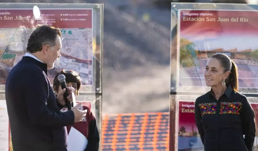 Lee más sobre el artículo Avanza sin contratiempos la construcción del tren México-Querétaro