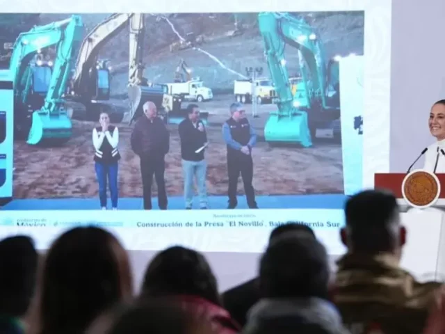 Encabeza presidenta Sheinbaum inicio de construcción de presa “El Novillo”, en BCS