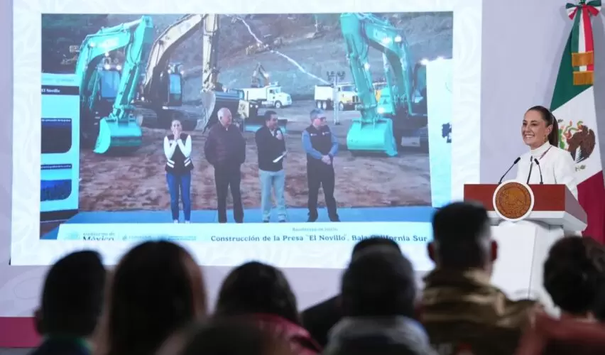 Lee más sobre el artículo Encabeza presidenta Sheinbaum inicio de construcción de presa “El Novillo”, en BCS