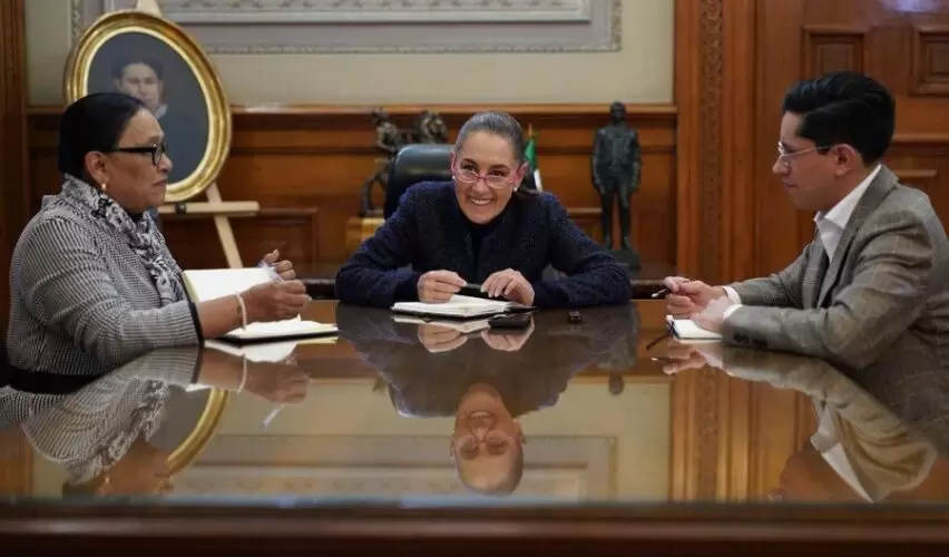 Lee más sobre el artículo Reitera presidenta Sheinbaum invitación a Papa León XIV para visitar México