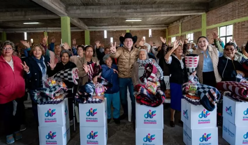 Lee más sobre el artículo Entregó Monsalvo despensas a adultos mayores de 13 comunidades marquesina