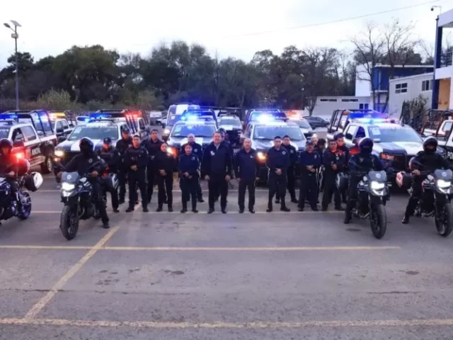 Roberto Cabrera dio banderazo de salida a 36 nuevas unidades para la policía sanjuanense