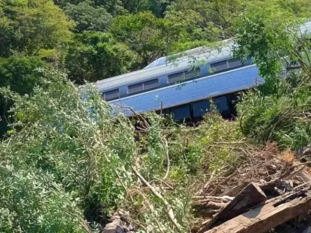 Se descarrila tren en el Corredor Interoceánico del Istmo