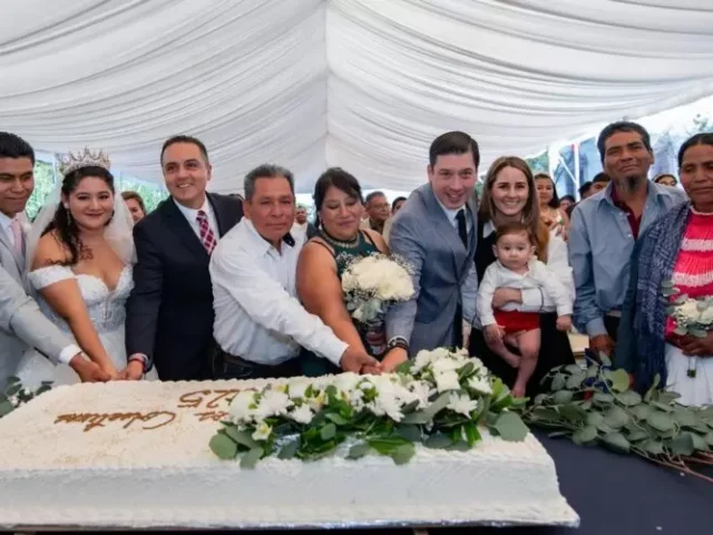 203 parejas se casan en la campaña de Matrimonios Colectivos de El Marqués