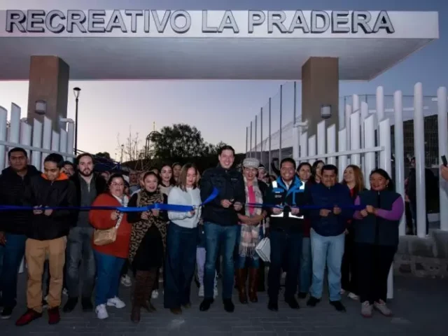 Entrega Rodrigo Monsalvo parque recreativo en La Pradera en beneficio de más de 19 mil marquesinos