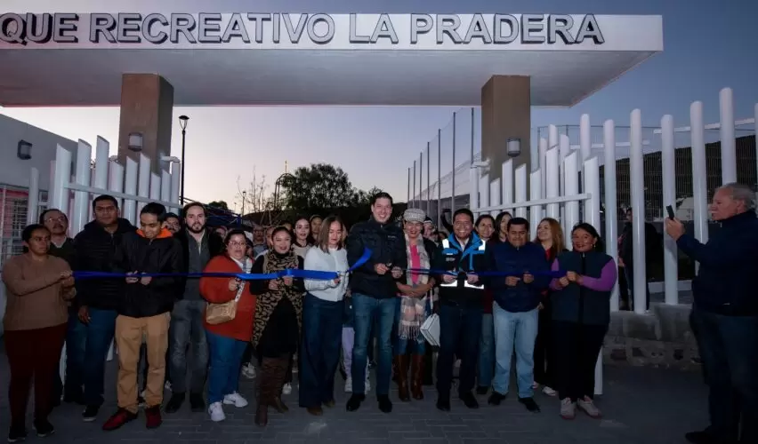 Lee más sobre el artículo Entrega Rodrigo Monsalvo parque recreativo en La Pradera en beneficio de más de 19 mil marquesinos