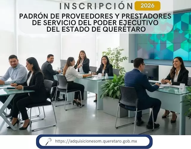 Lee más sobre el artículo Inició inscripción a Padrón de Proveedores 2026 del gobierno estatal