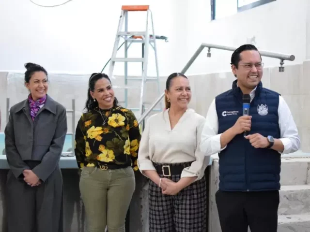 Supervisa Chepe Guerrero obra en la Unidad Básica de Rehabilitación del DIF Corregidora