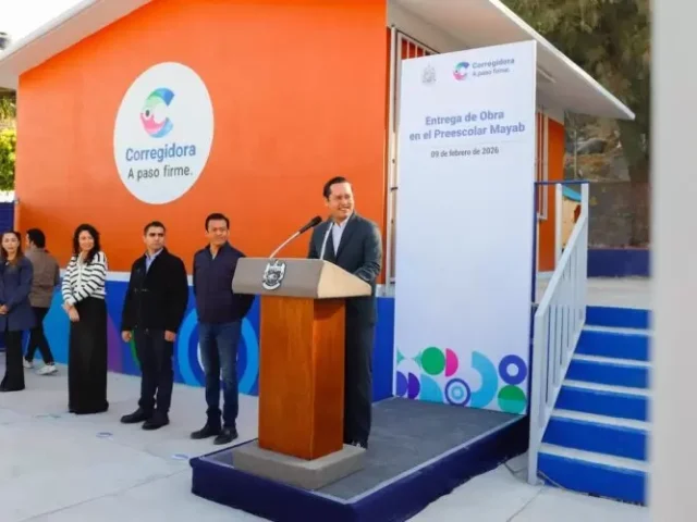 Chepe Guerrero entregó infraestructura educativa en preescolar de El Paraíso