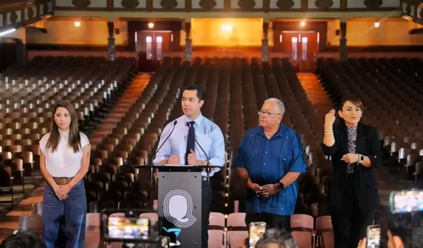 Lee más sobre el artículo Anuncia Felifer Macías rescate del Teatro Hércules