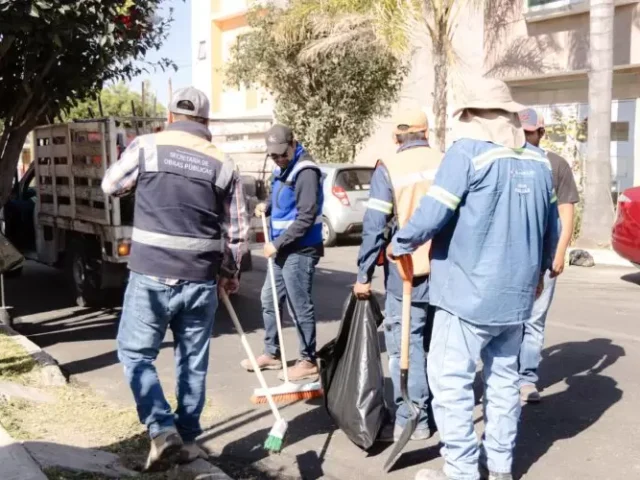 Realizan dependencias de El Marqués Jornada de Limpieza en La Pradera