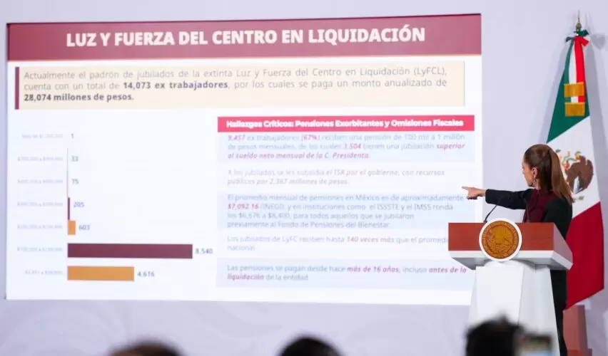 Lee más sobre el artículo Sheinbaum enviará propuesta para eliminar pensiones millonarias de exfuncionarios