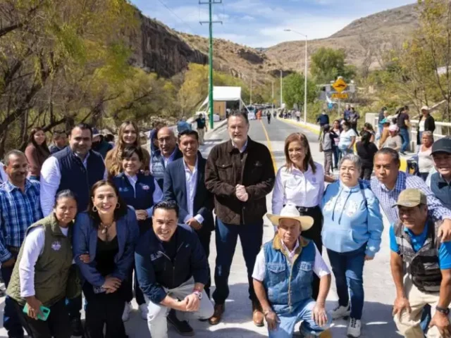 Con una inversión de 26.5 mdp entrega Kuri puente vehicular en Nogales, Tolimán