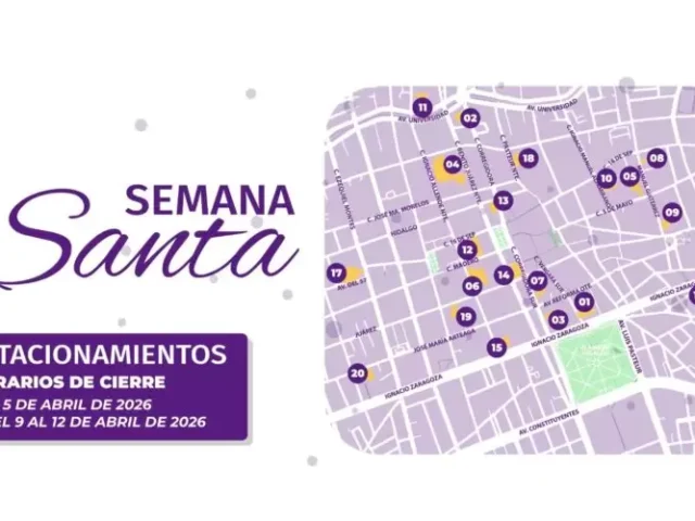 Extenderán horarios estacionamientos en Centro Histórico de Querétaro por Semana Santa